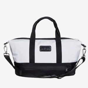 Stella McCartney Adidas white gym bag